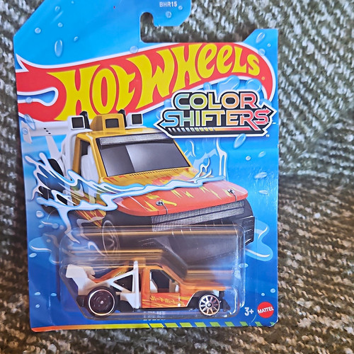 Hot wheels color - hot,