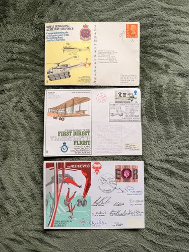 Raf philatelic flown cover lot - raf,