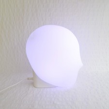 Ikea Iskarna Manikin Head Shaped Table Lamp LED Changes 7 Colour Display