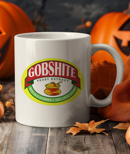 Funny Gobshite Mug | Rude Marmite Parody Coffee Cup | Sweary Novelty Office Gift