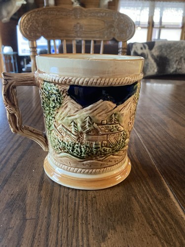 Moustache stein cup mug - cup,