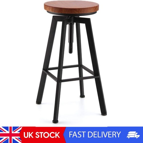 Wooden bar stool adjustable - bar,