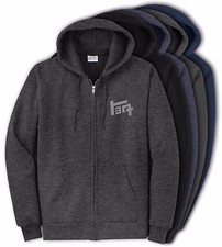 Toyota TEQ Logo Zip Hoodie - Corolla Land Cruiser Celica Supra AE86 TRD MR2 JDM