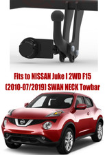 Swan Neck Tow Bar For NISSAN Juke I 2WD (F15) (2010-2019) & 7 Pin Kit - N020