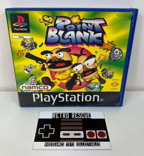 Point blank ps1 blockbuster - blockbuster, ex