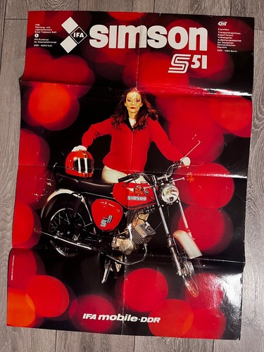 Simson s51 poster - s51, ddr