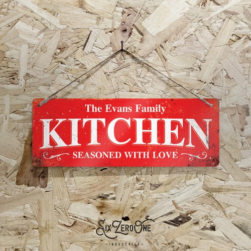 Personalised family kitchen - family,
