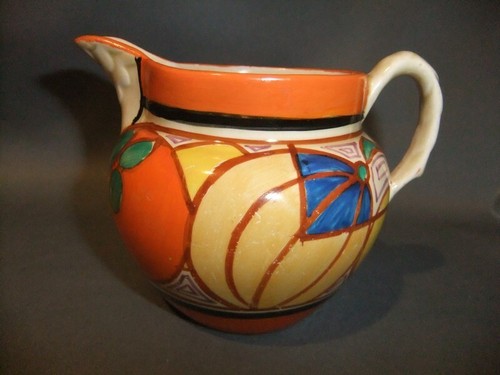 Clarice cliff melon jug circa - melon,