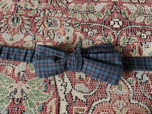 Aubin wills bow tie tartan - wills,