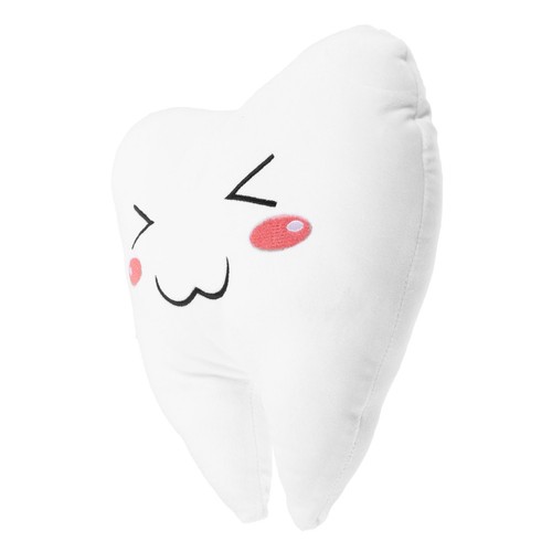 Cute hugging pillow - hugging, tooth