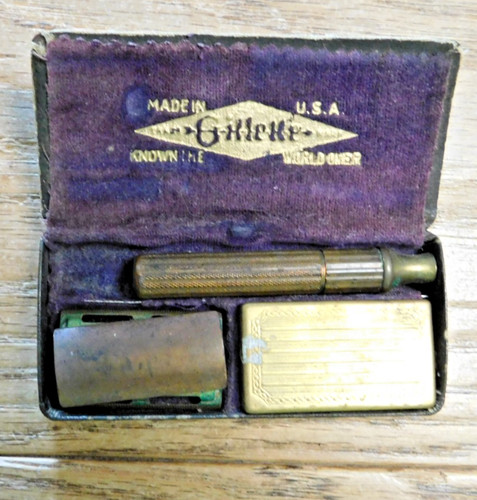 Vintage gillette open comb - vintage, old