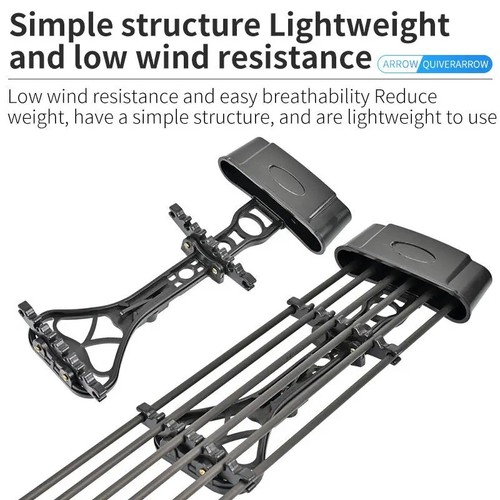 Compound bow quiver arrow - quiver, 6