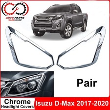 Pair Chrome Front Headlight