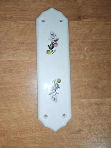 Ceramic door finger push plate - door,
