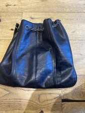 Zara Large Black Shoulder Bag