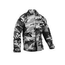 BDU Shirts US Army Style Combat Field Light Jacket Top Coat New Snow Urban Camo