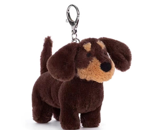Jellycat otto sausage - dog, bag