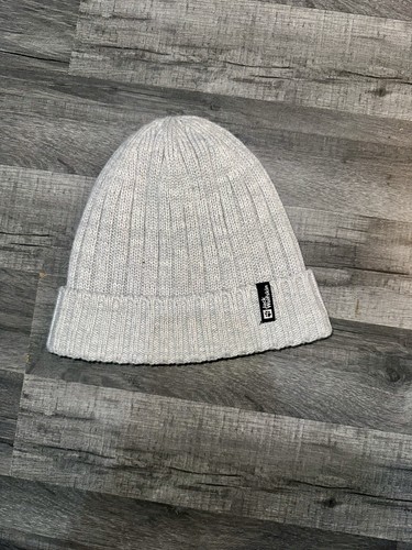Jack wolfskin gray knit - gray, beanie