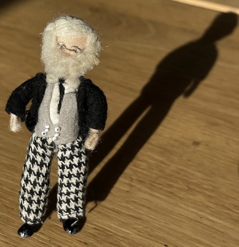 Grecon doll 1940s grandpa - grecon,