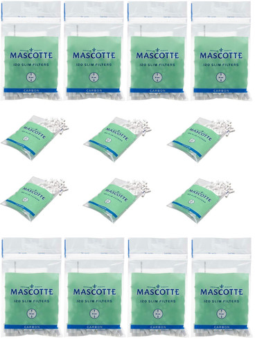 Mascotte carbon filter tips - mascotte,
