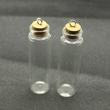 Small Glass Cork Stopper