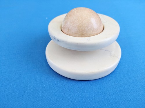 Hand carved natural - hand, soapstone