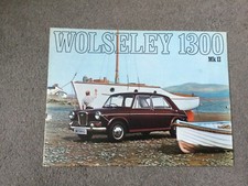 WOLSELEY 1300 MK ll brochure