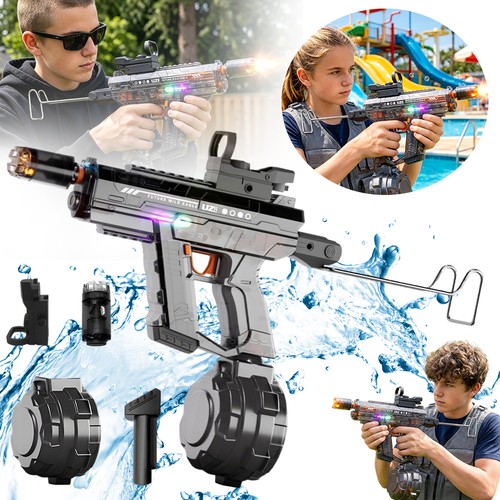 Electric water gun - water,