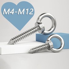 Heavy Duty Screw In Eye Hook