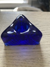 Vintage Cobolt Blue Glass