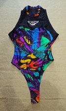Speedo High Neck Zip Back