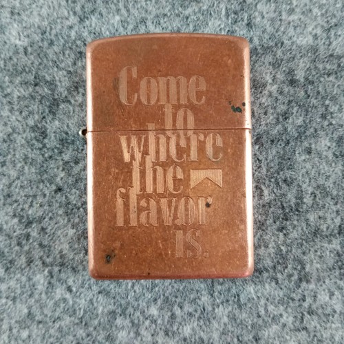 Zippo lighter copper marlboro - lighter,