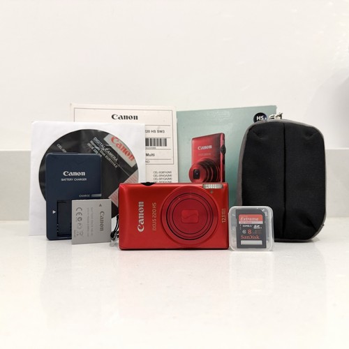 Rare red canon ixus - canon,