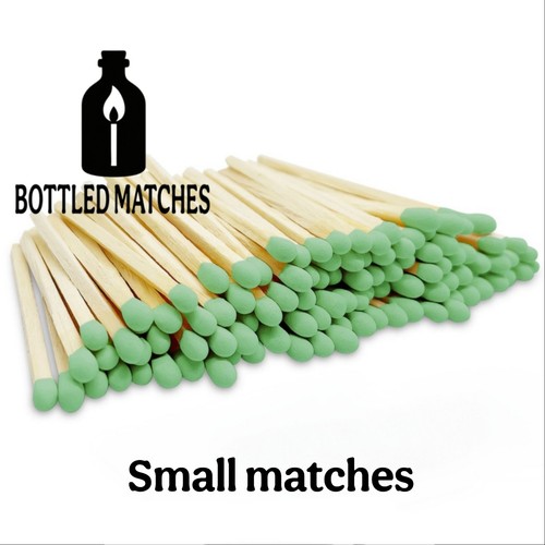 Small coloured safety matches - coloured,