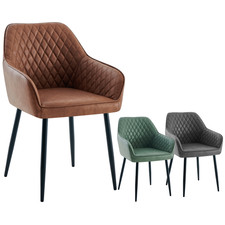 Set of 1/2/4 Dining Chairs PU