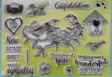 Assorted A6 Stamp Set for cardmaking, scrapbooking, crafts