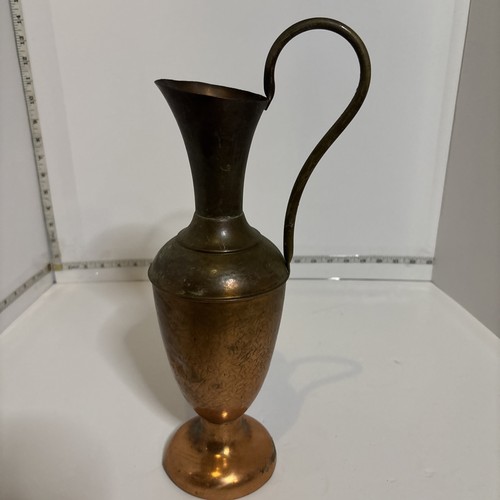 Vintage antique copper jug - vintage,