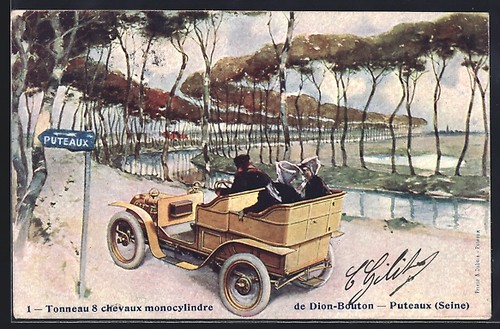 Postcard puteaux tonneau - puteaux,,