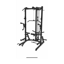 Adjustable Power Rack with Lat