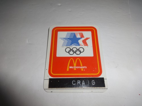 Mcdonald 1980 la olympics - mcdonald's,