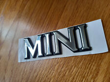 Classic Mini Genuine Rover Boot Lid Badge Rare NOS Mpi Spi Rsp Cooper S Works GT