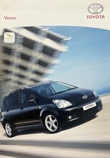 Toyota Verso UK Brochure March