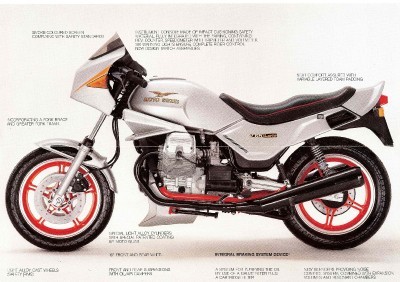 1983 moto guzzi - moto,