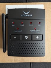 HOSMART 4 CHANNEL DRIVEWAY ALARM MOTION DETECTORS RECEIVER