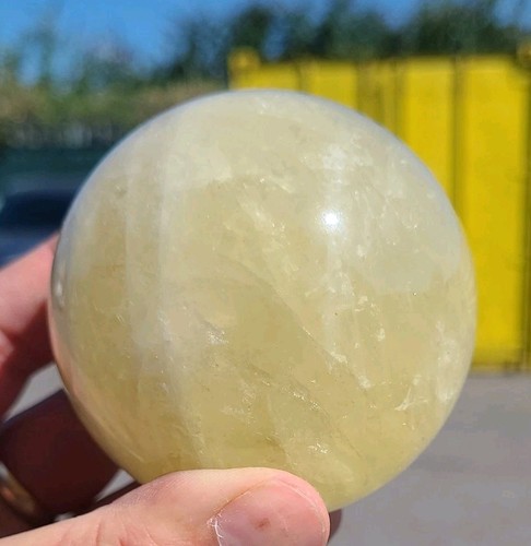 Natural citrine sphere - natural, 600g