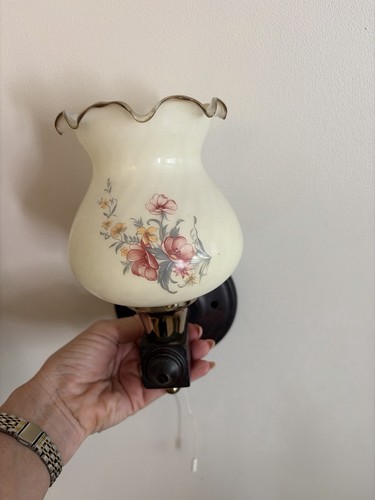 Vintage wall light floral - wall,