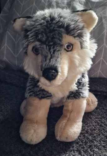 Ravensden wolf plush - wolf, toy