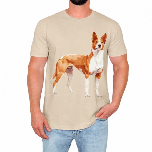 Basenji dog mens shirt - basenji,