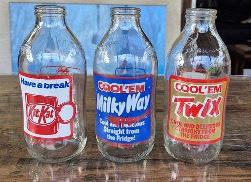 Set vintage chocolate bar - of,