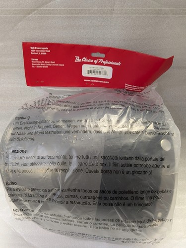 Bell snap visor - 3-snap,